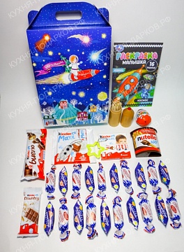 Изображения Детский подарок космос в коробке 14